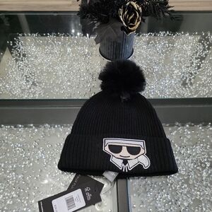 NWT - Karl Lagerfeld Beanie
